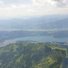 Flugwegposition um 11:11:25: Aufgenommen in der Nähe von Gemeinde Radenthein, Österreich in 2739 Meter